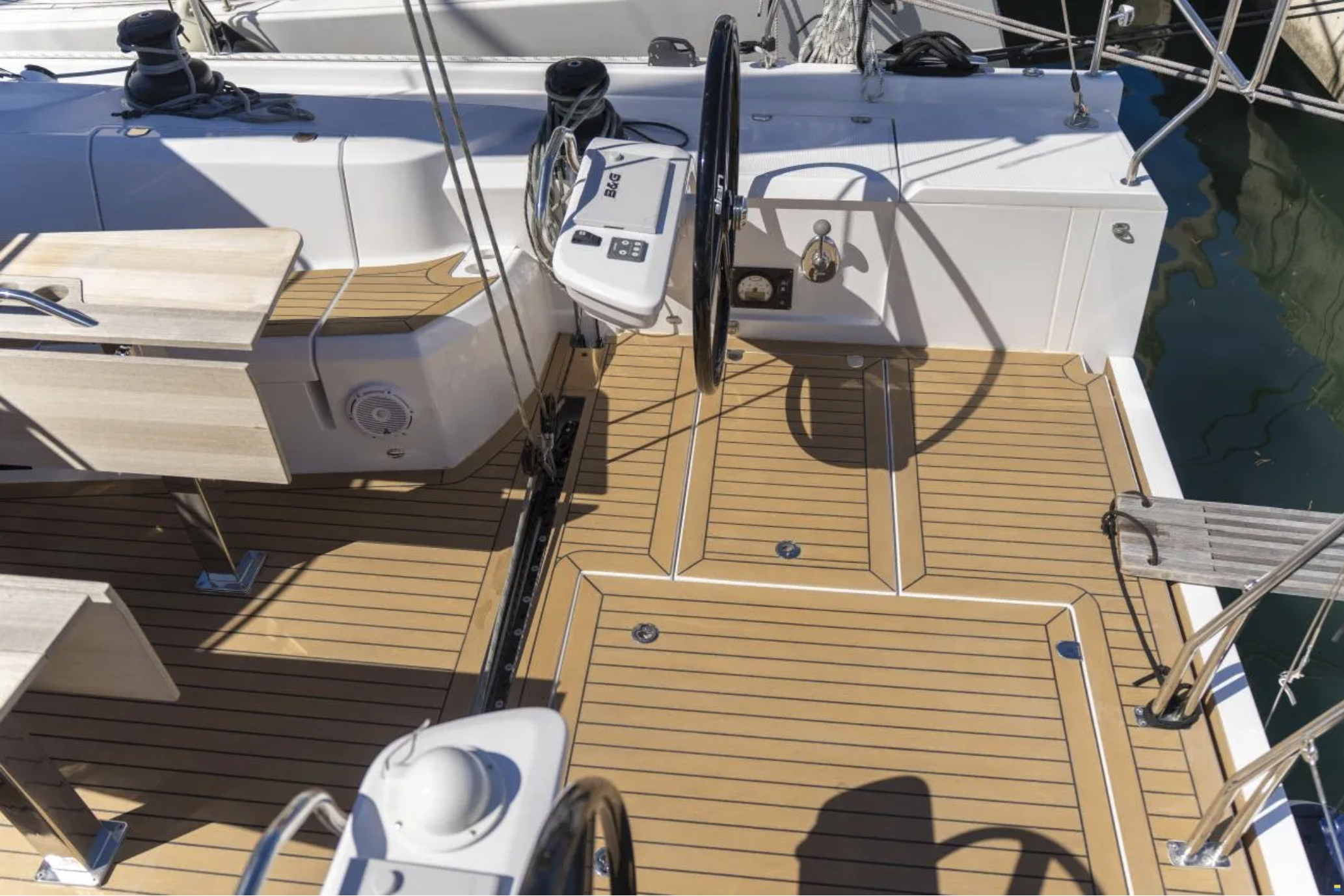 Sailing Grace, a Elan E6 sailboat at Grad Biograd na Moru, Croatia
