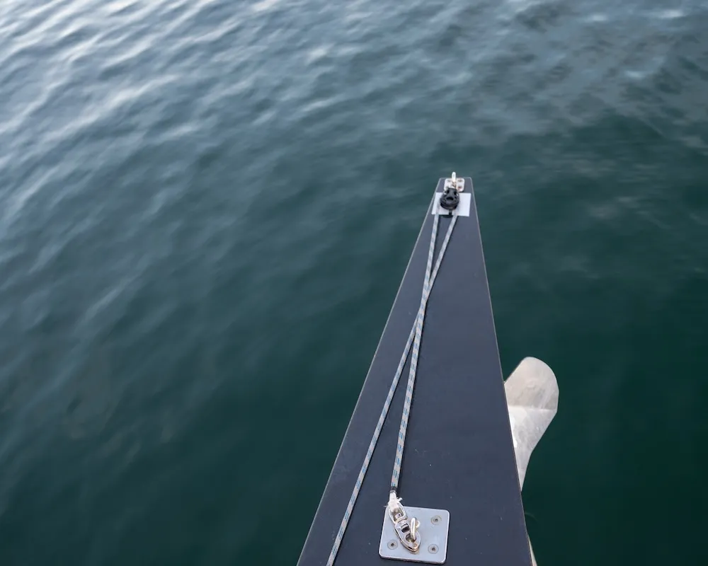 Sailing Grace, a Elan E6 sailboat at Biograd na Moru, Croatia