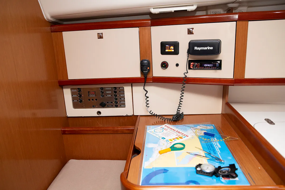 Marco Polo, a Beneteau Oceanis 40 sailboat at Skradin, Croatia