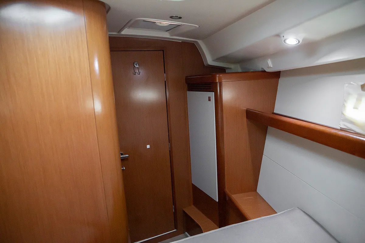 Marco Polo, a Beneteau Oceanis 40 sailboat at Skradin, Croatia