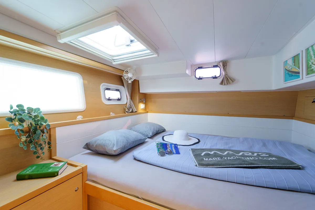Cabin on White Pearl, a Lagoon 39 catamaran at Grad Šibenik, Croatia