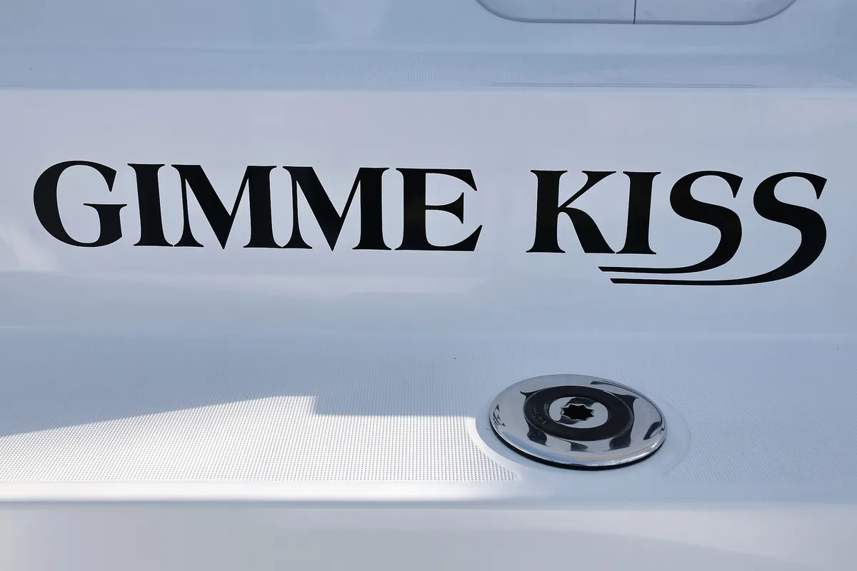 Gimme Kiss, a Lagoon 40 catamaran at Općina Sukošan, Croatia