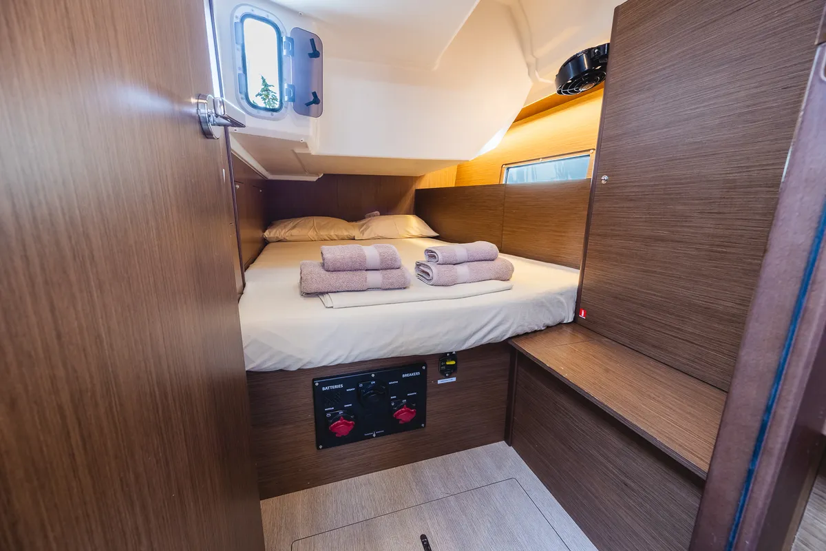 Elma, a Beneteau Oceanis 40.1 sailboat at Municipal Unit of Lefkada, Greece
