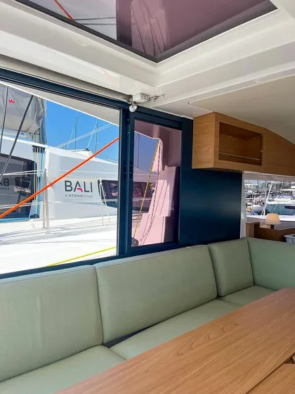Salon of Hope, a Bali Catsmart catamaran at Hyères, France