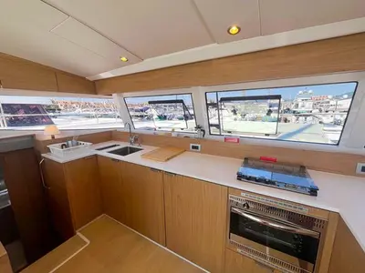 Galley of Hope, a Bali Catsmart catamaran at Hyères, France