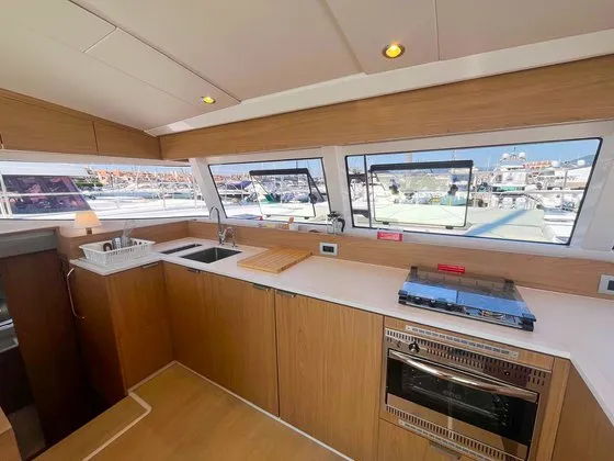 Galley of Hope, a Bali Catsmart catamaran at Hyères, France