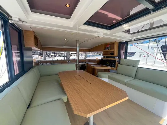 Salon of Hope, a Bali Catsmart catamaran at Hyères, France