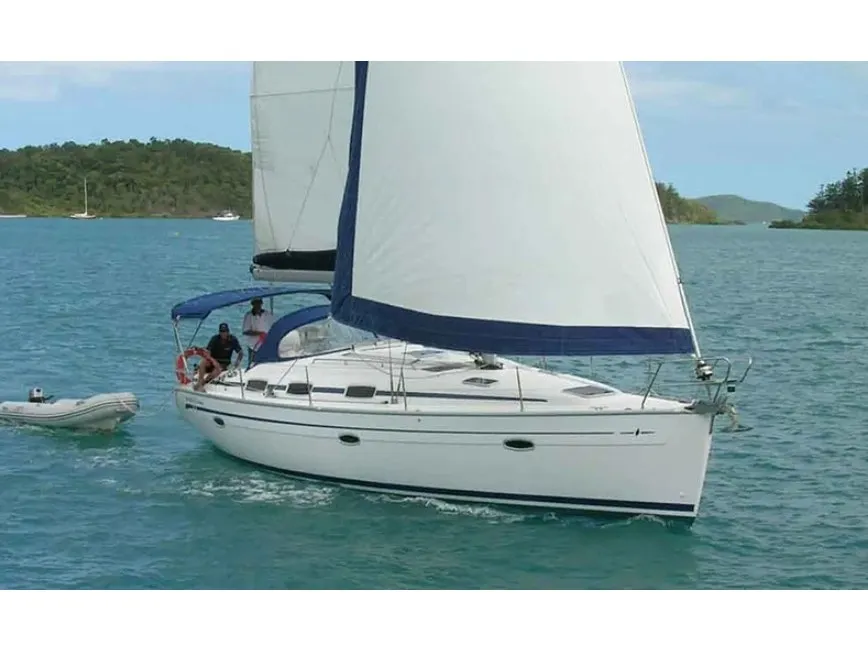 Orestis, a Bavaria 39 Cruiser sailboat at Lefkada, Greece