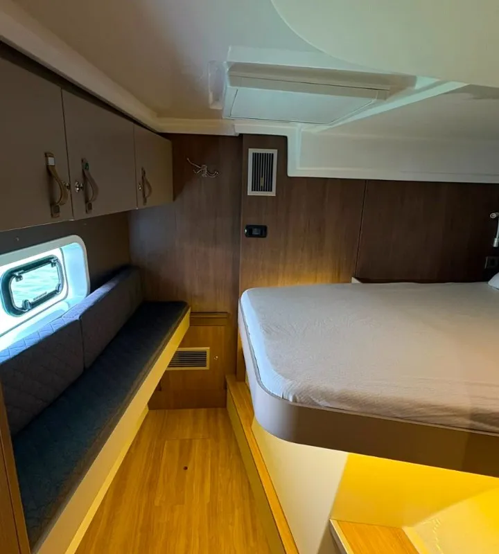 Knot A Fantasea, a Bali Catspace catamaran at Central Abaco, Bahamas