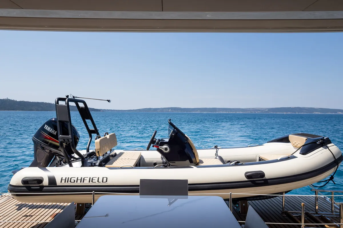 Sea Dreams, a Sunreef 60 catamaran at Kaštela, Croatia