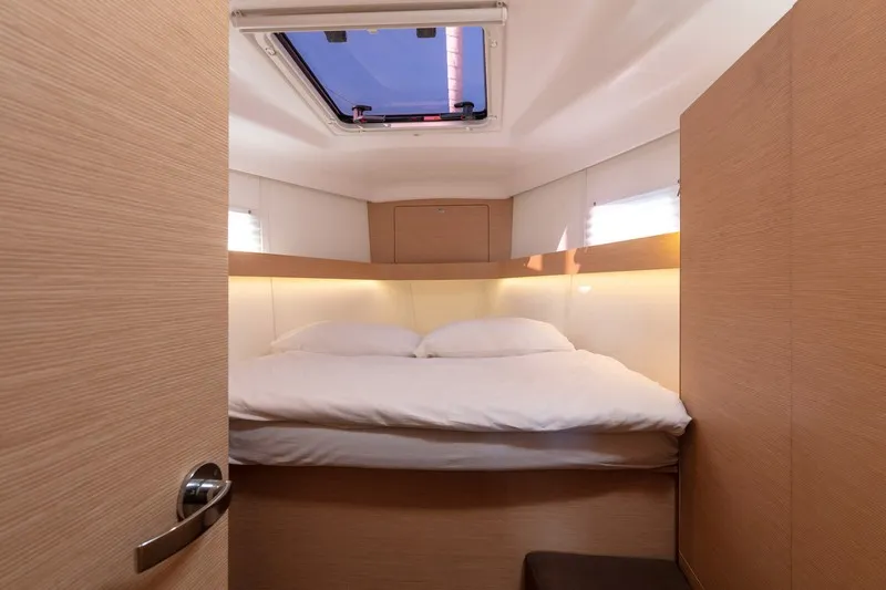 Cabin on ANITA, a Elan Impression 45 sailboat at Split, Croatia