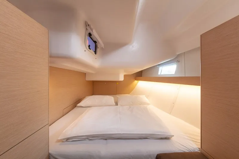 Cabin on ANITA, a Elan Impression 45 sailboat at Split, Croatia
