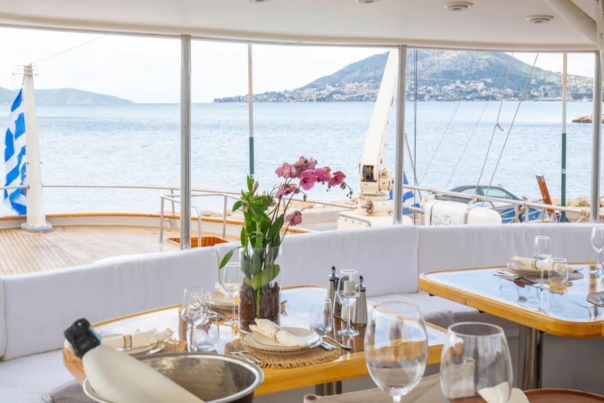 Ange, a Motoryacht motor yacht at Salamina Municipal Unit, Greece