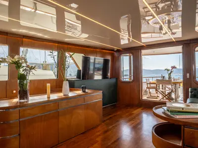 Ange, a Motoryacht motor yacht at Salamina Municipal Unit, Greece