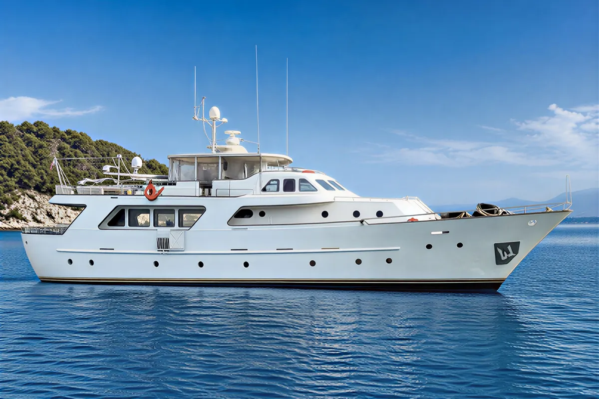 Ange, a Motoryacht motor yacht at Salamina Municipal Unit, Greece