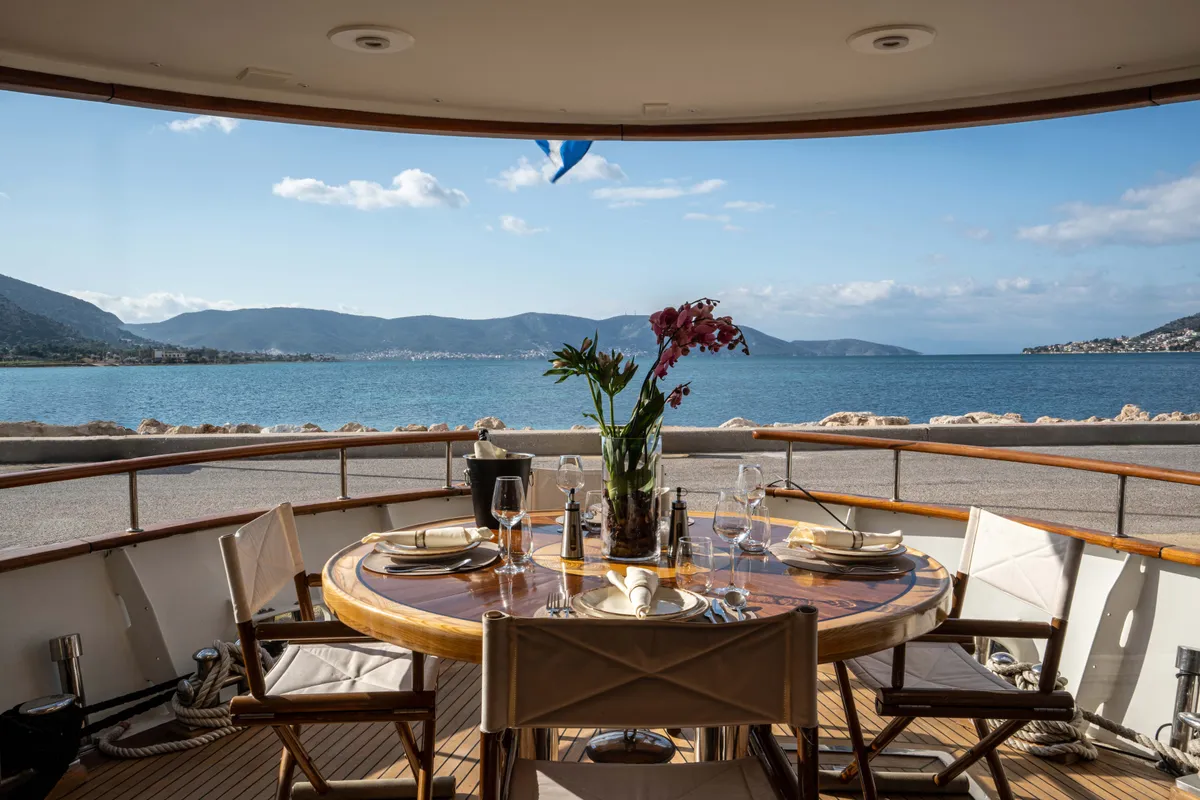 Ange, a Motoryacht motor yacht at Salamina Municipal Unit, Greece