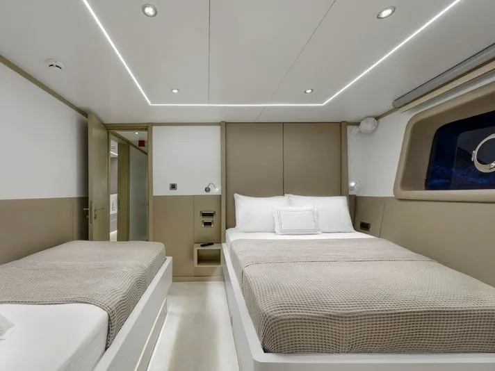 Cabin on TanWay, a Gulet Motoryacht motor yacht at Marmaris, Turkey