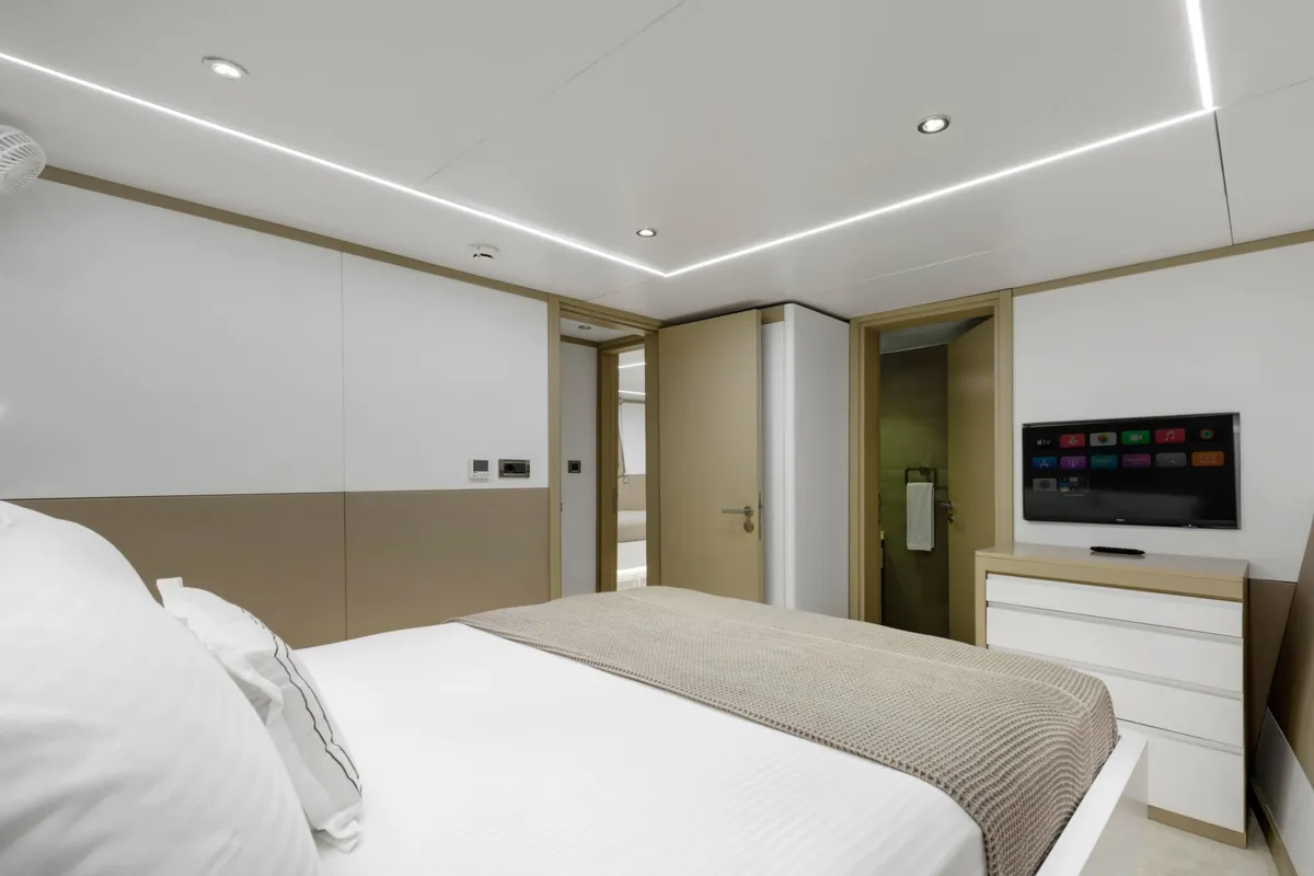 Cabin on TanWay, a Gulet Motoryacht motor yacht at Marmaris, Turkey
