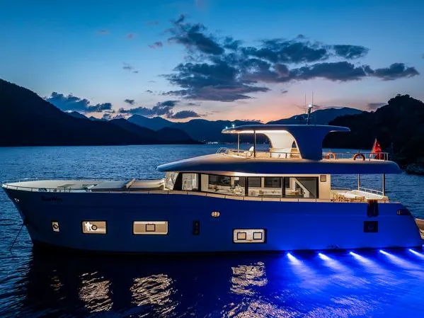 Exterior view of TanWay, a Gulet Motoryacht motor yacht at Marmaris, Turkey