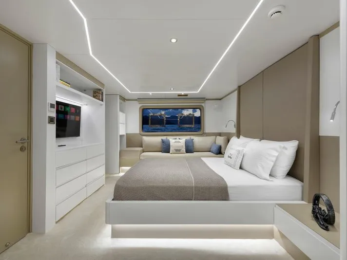 Cabin on TanWay, a Gulet Motoryacht motor yacht at Marmaris, Turkey