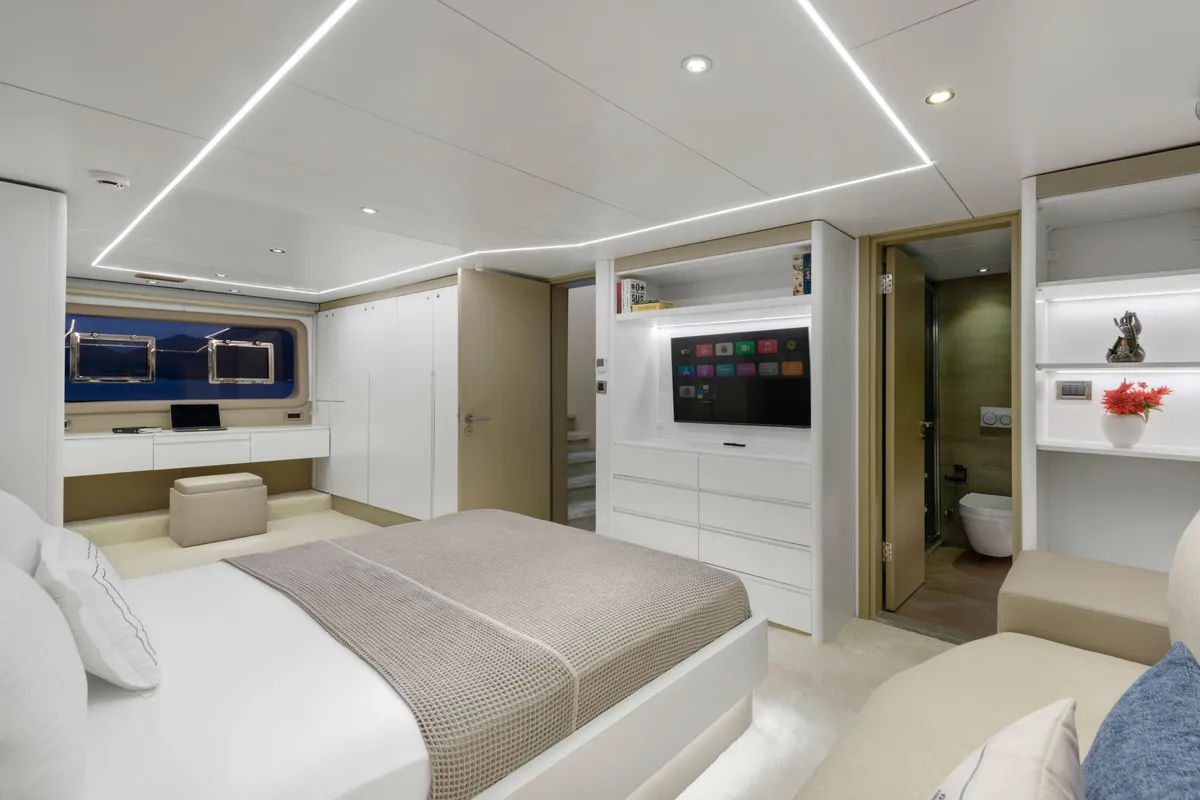 Cabin on TanWay, a Gulet Motoryacht motor yacht at Marmaris, Turkey