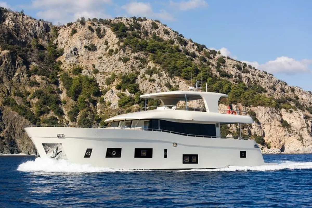 Exterior view of TanWay, a Gulet Motoryacht motor yacht at Marmaris, Turkey