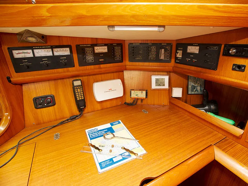 Izella, a Jeanneau Sun Odyssey 36i sailboat at Volos Municipality, Greece
