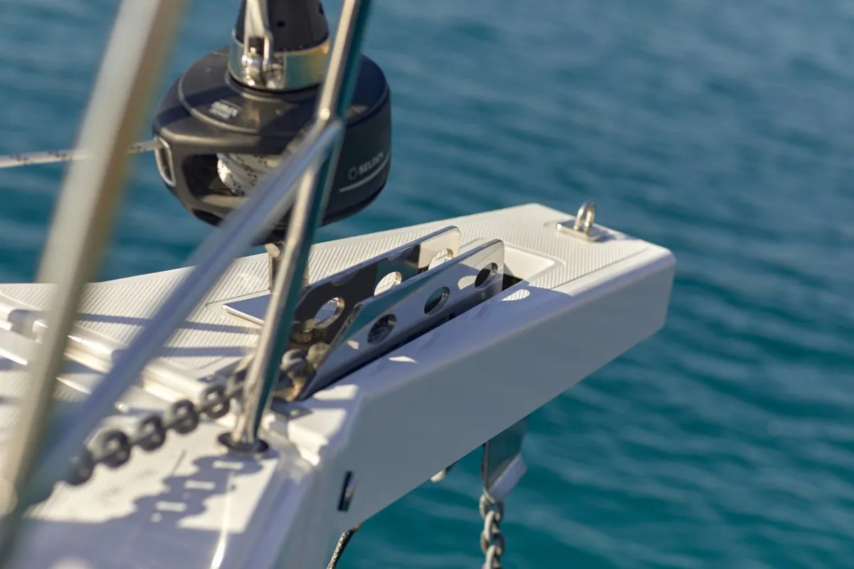 Aurora, a Elan Impression 45 sailboat at Pirovac, Croatia