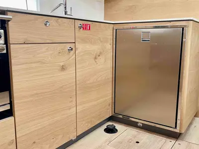 Galley of Aurora, a Elan Impression 45 sailboat at Pirovac, Croatia