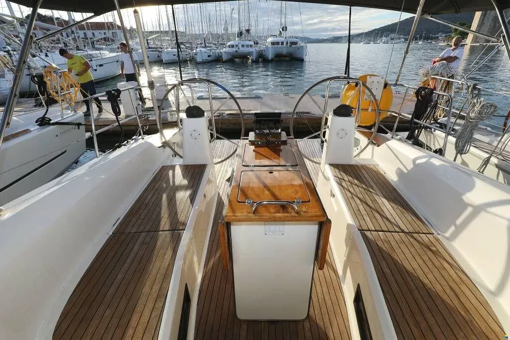 Star Philip, a Bavaria Cruiser 40 sailboat at Punat, Croatia