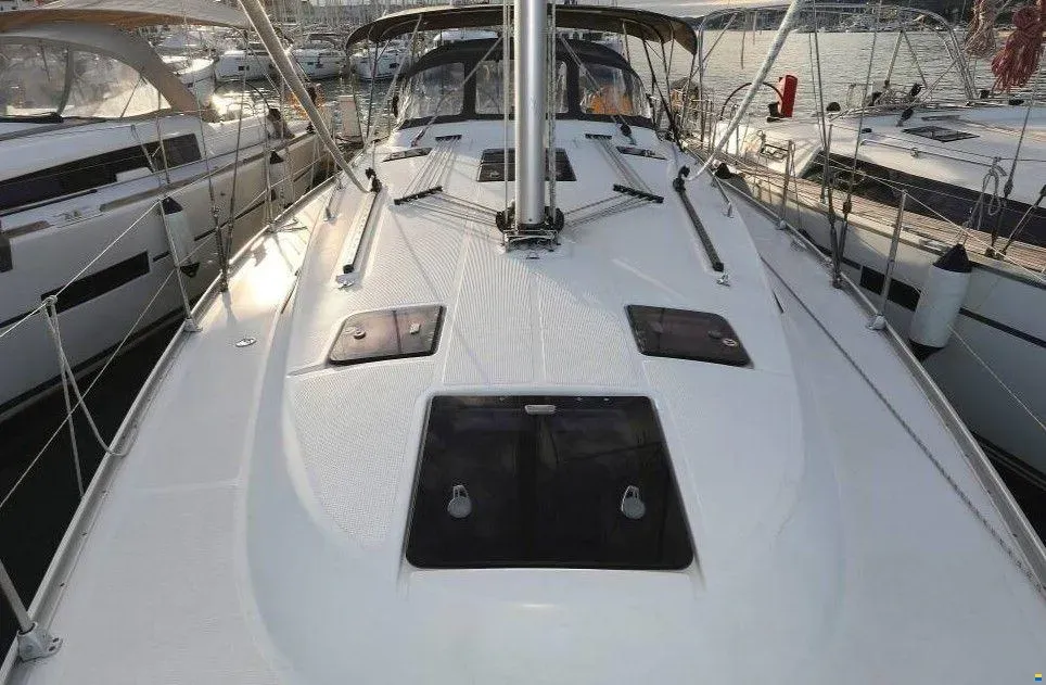 Star Philip, a Bavaria Cruiser 40 sailboat at Punat, Croatia