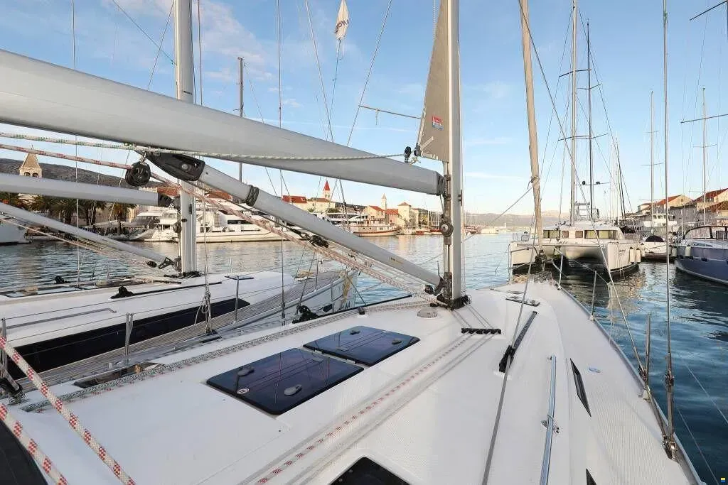Star Philip, a Bavaria Cruiser 40 sailboat at Punat, Croatia