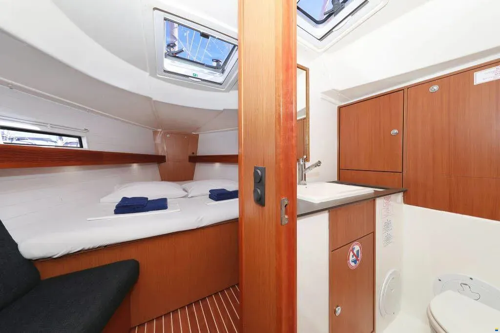 Star Philip, a Bavaria Cruiser 40 sailboat at Punat, Croatia