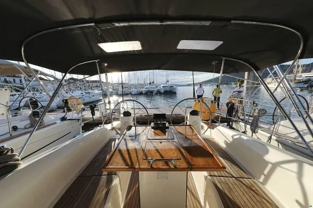 Star Philip, a Bavaria Cruiser 40 sailboat at Punat, Croatia