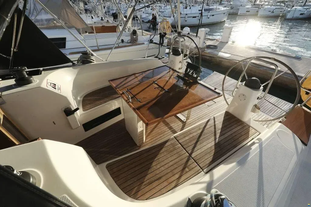 Star Philip, a Bavaria Cruiser 40 sailboat at Punat, Croatia