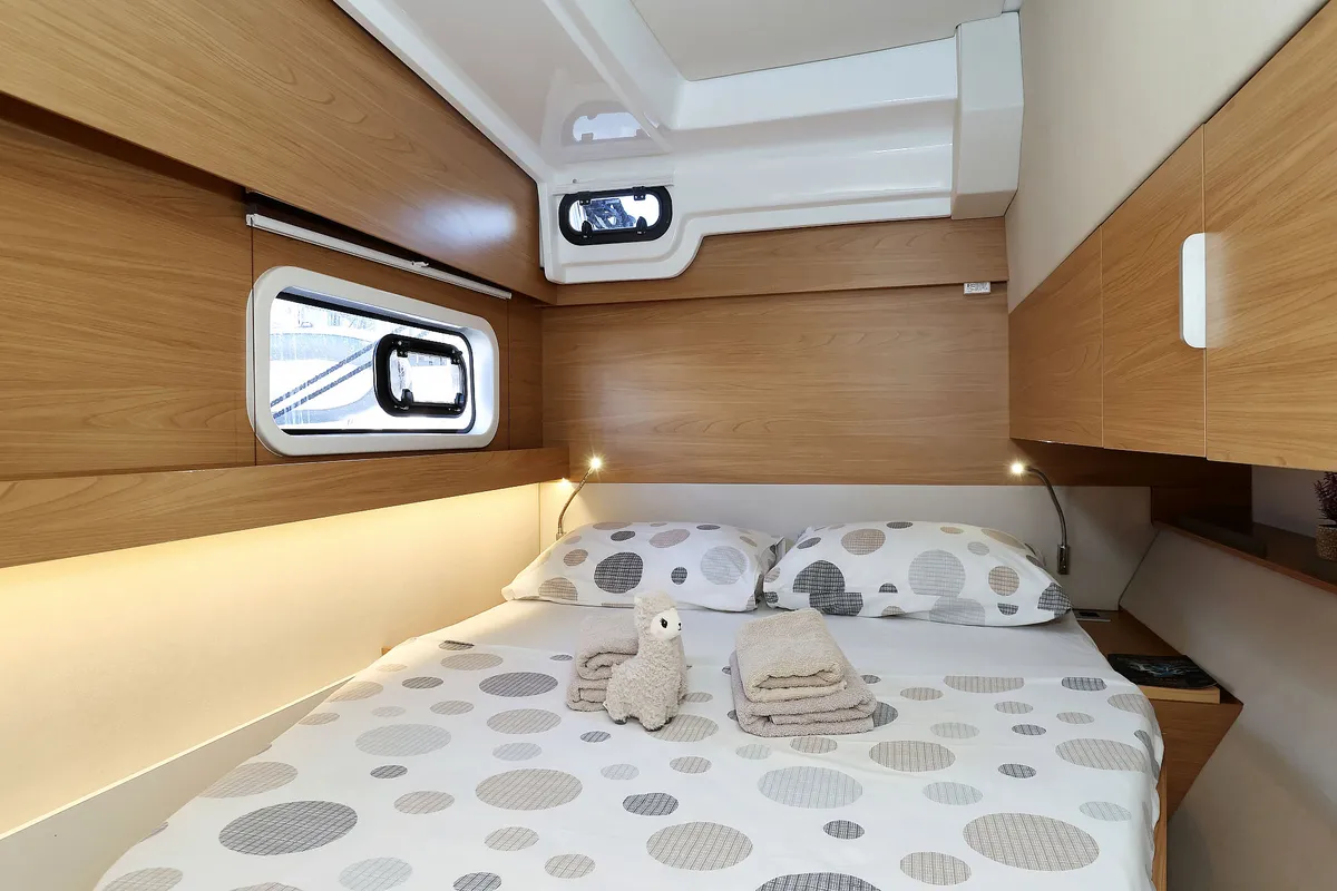 Warm Breeze, a Bali Catspace OW catamaran at Grad Šibenik, Croatia