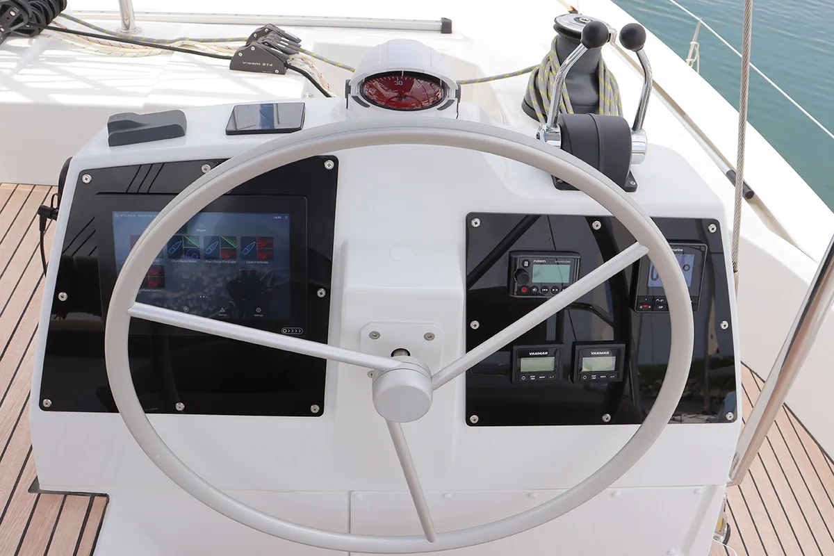 On A Whim, a Bali 4.8 catamaran at Road Town, British Virgin Islands