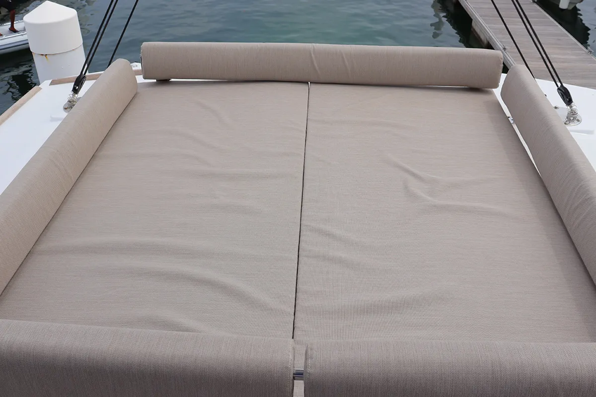 On A Whim, a Bali 4.8 catamaran at Road Town, British Virgin Islands