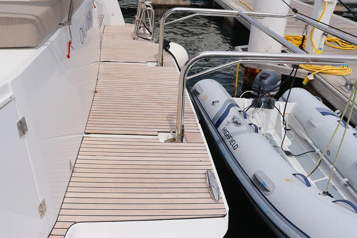 On A Whim, a Bali 4.8 catamaran at Road Town, British Virgin Islands