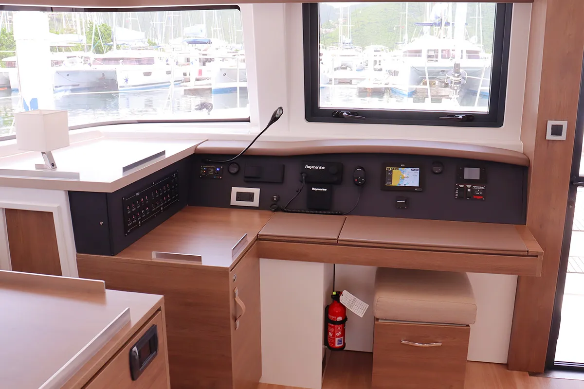 On A Whim, a Bali 4.8 catamaran at Road Town, British Virgin Islands