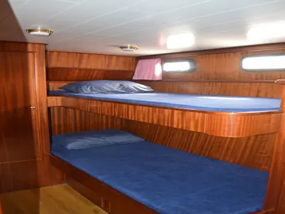 Cabin on Silver Lady, a Gulet De Drait Vri-Jon Contessa 1370 motorboat at Drachten, Netherlands