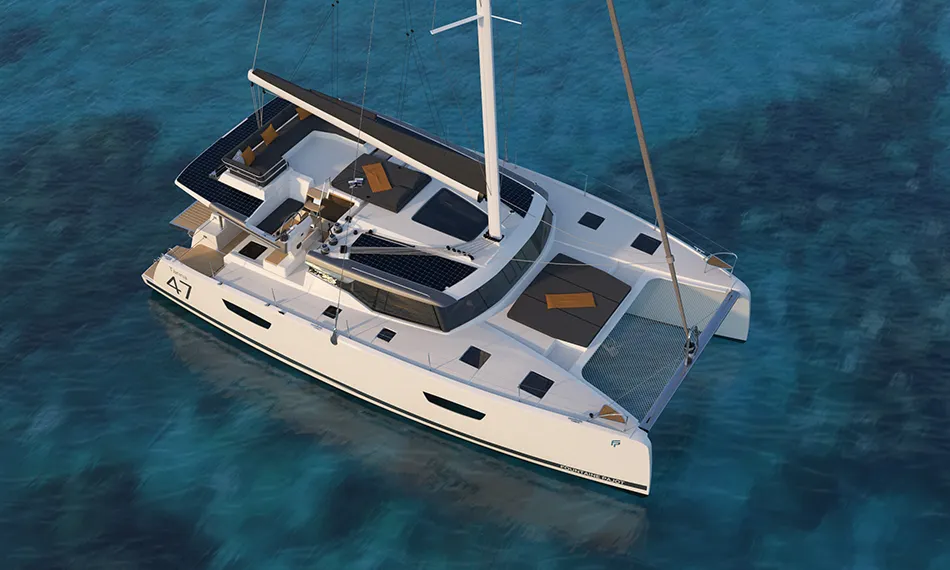 Sirius, a Fountaine Pajot Tanna 47 catamaran at Saint-Mandrier-sur-Mer, France
