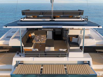 Sirius, a Fountaine Pajot Tanna 47 catamaran at Saint-Mandrier-sur-Mer, France