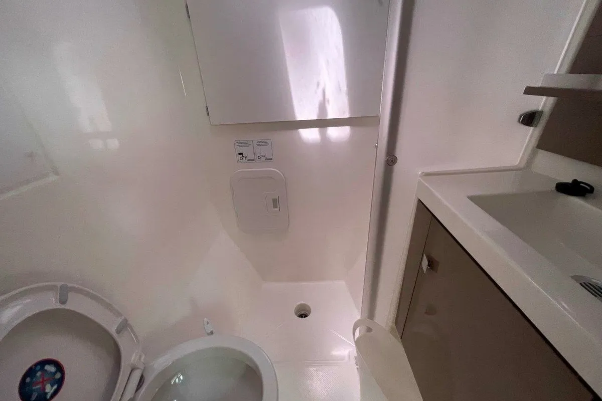 Head on Singing Winds, a Fountaine Pajot Saba 50 catamaran at Road Town, British Virgin Islands
