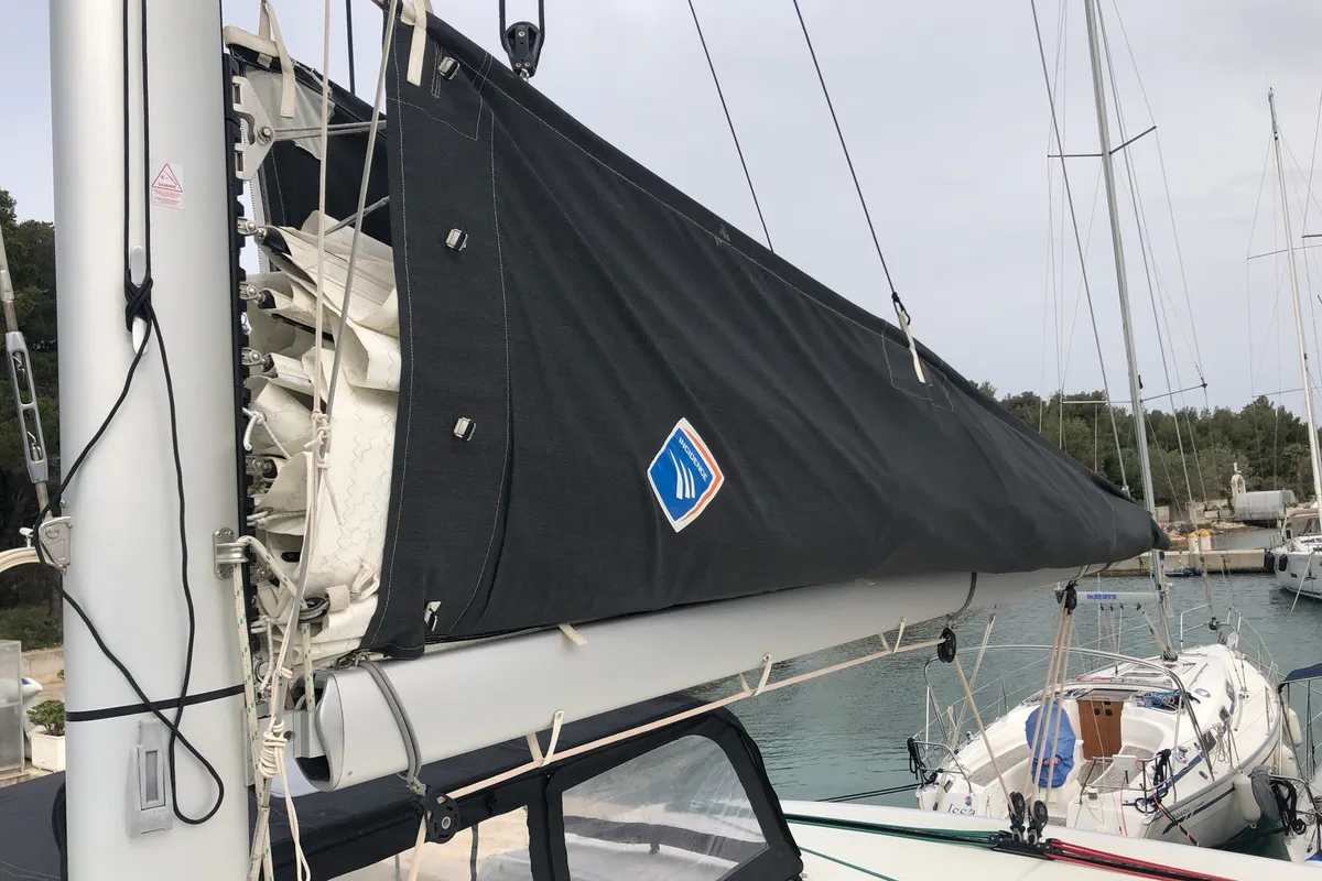 El Paso, a Lagoon 40 catamaran at Općina Rogoznica, Croatia