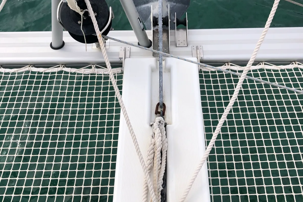 El Paso, a Lagoon 40 catamaran at Općina Rogoznica, Croatia