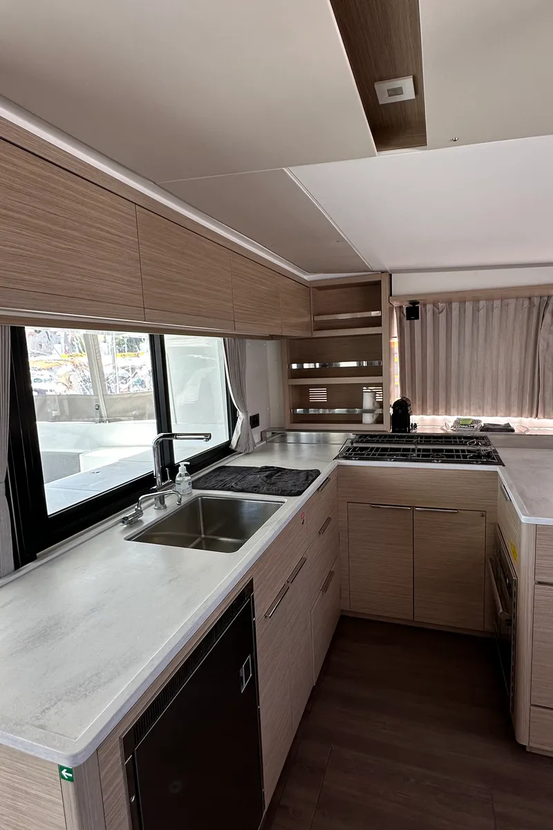 Destiny Point, a Lagoon 46 catamaran at Split, Croatia