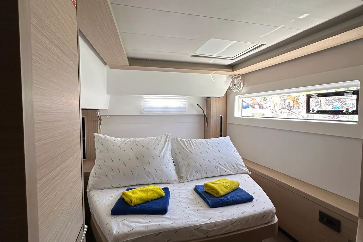 Destiny Point, a Lagoon 46 catamaran at Split, Croatia