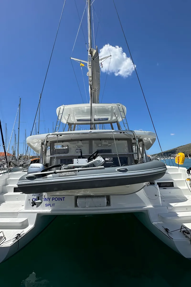 Destiny Point, a Lagoon 46 catamaran at Split, Croatia