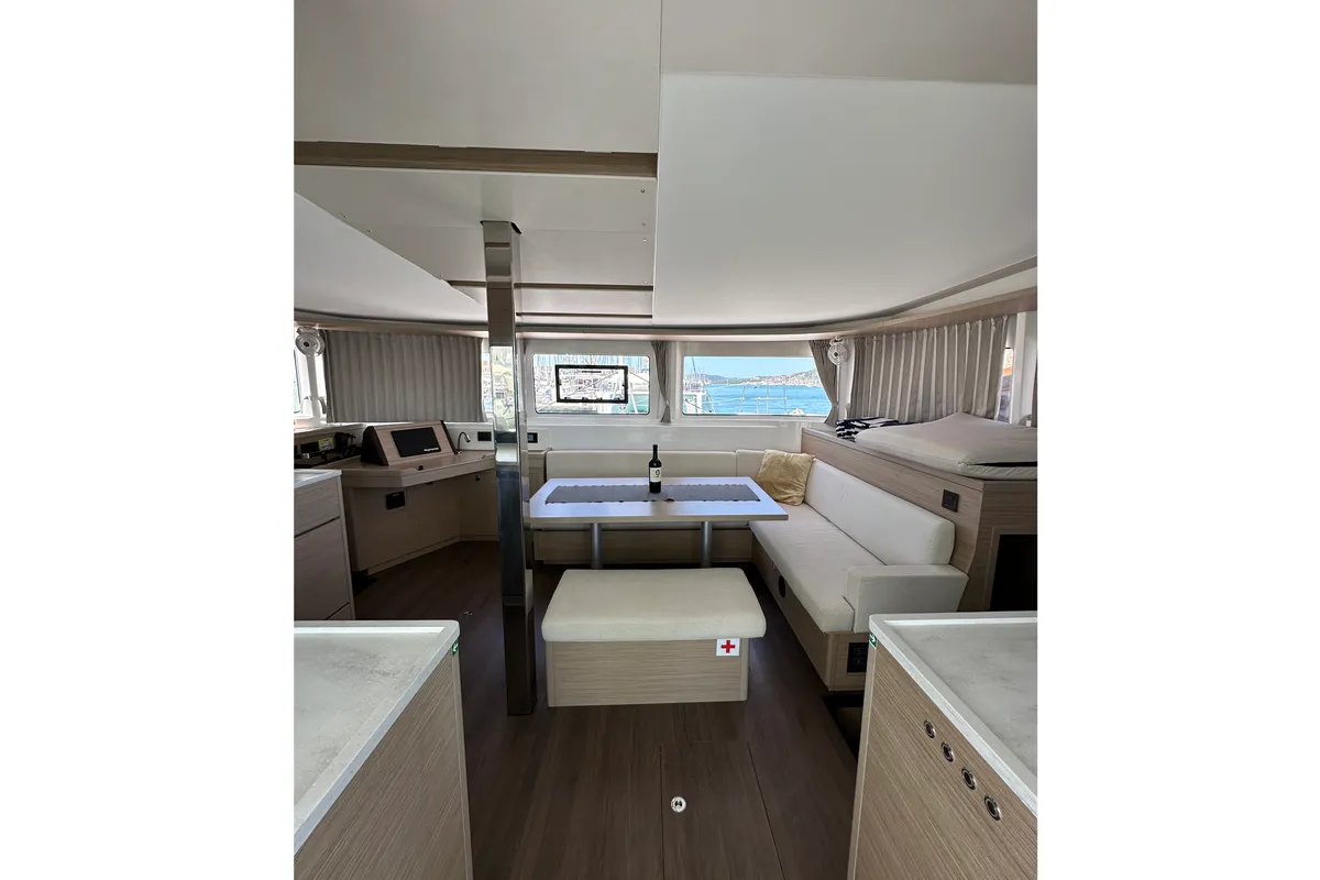 Destiny Point, a Lagoon 46 catamaran at Split, Croatia